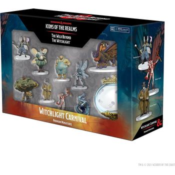 WizKids D&D Icons Of The Realms Miniatures The Wild Beyond The Witchlight-witchlight Carnival Premium Set