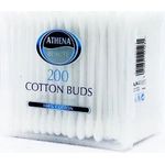 Athena Cotton Buds Paper Stem 200pcs