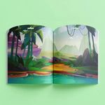 Epigram Books Dinosaur Puffy Sticker Play Scene Book