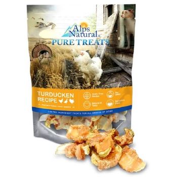Alps Natural Pure Treats Chicken Apple Chips 100g