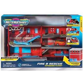 Micro Machines Core Playset Fire and Rescue