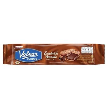 Valmer Sandwich Biscuits Filled with Chocolate 36g