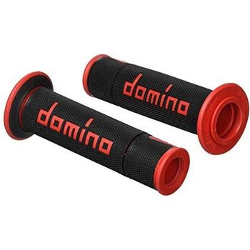 Domino Grips In Black And Red Rubber