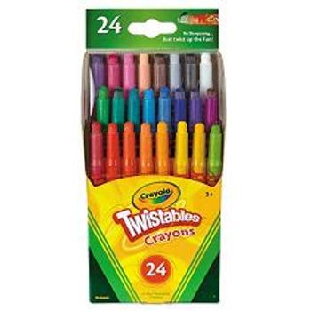 Crayola Twistables Mini Crayons 24 Colors pack