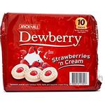 Jack'n Jill Dewberry Cookies Strawberries Cream 10pcs 33g