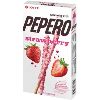 Lotte Pepero Strawberry 32g