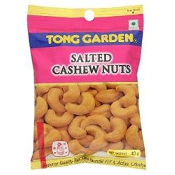 Tong Garden Thailand Salted Cashew Nuts 40g X 6 Packs