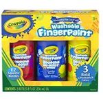 Crayola Washable Fingerpaint Bold Colors Set