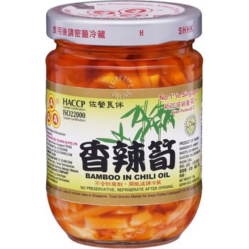 AAA Preserved Vegetables Bamboo In Chili Oil 170g