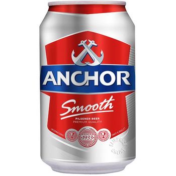 Anchor Smooth Pilsener Beer Can 330ml