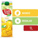 F&N Fruit Tree Fresh Juice Mango With Nata De Coco 1L