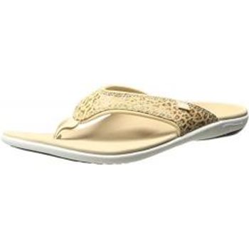 Spenco Women's Yumi Cheetah Sandal Tan 9 M US