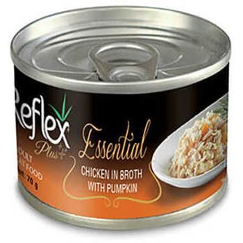Reflex Plus Essential Canned Cat with Chicken and Cheese 70g