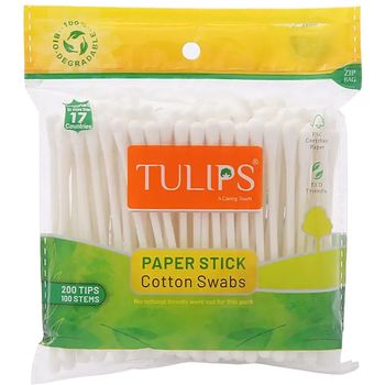 Tulips Cotton Buds 100pcs