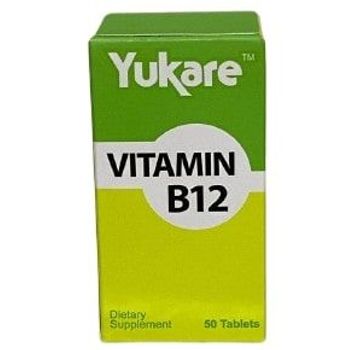 Yukare Vitamin B Complex Capsules 50 Tablets