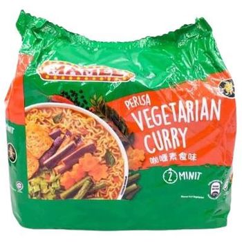 Mee Segera Kari Vegetarian Premium Mamee 5's x 78g