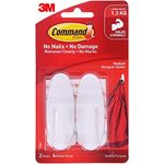 3M Command 17081 Medium Designer Hooks White