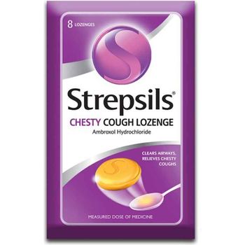 Strepsils Chesty Cough 8pcs