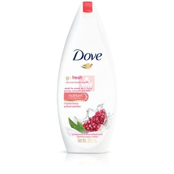 Dove Go Fresh Pomegranate And Lemon Verbena Scent Revive Body Wash 200ml