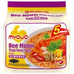 Myojo Bee Hoon Tom Yam Instant Noodles 5 x 60g