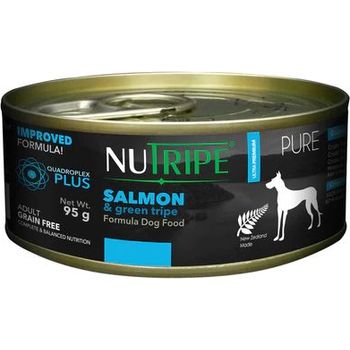 Nutripe Dog Pure Salmon And Green Tripe 95g
