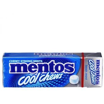 Mentos Cool Chews Blackcurrent Mint Candy Sweet 33g