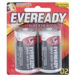 Eveready Super Heavy Duty D 2pcs Battery