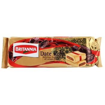 Britannia Date Rolls 90g