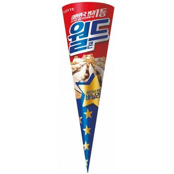 Lotte Vanilla Cone Ice Cream 160ml