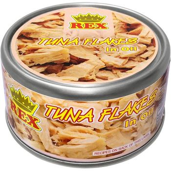 Rex Tuna Flakes in Oil 185g