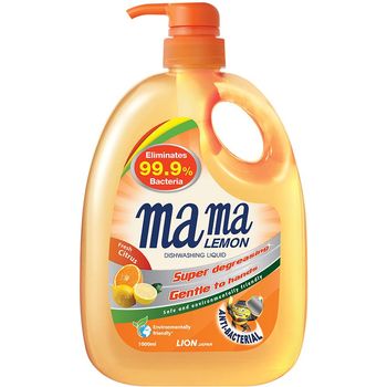 Mama Lemon Anti Bacterial Citrus Dishwashing Liquid 1l