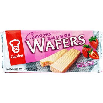 Garden Wafer Strawberry 200g