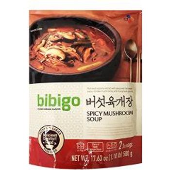 CJ Bibigo Spicy Mushroom Soup 500g