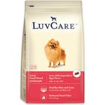 LuvCare Adult Small Breed Liver Milk Vegetable And Eggs Flavor Dog Food 2kg