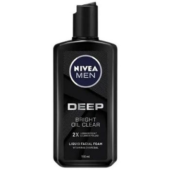 Nivea Men Facial Foam Deep Hydra Oil Clear 150ml