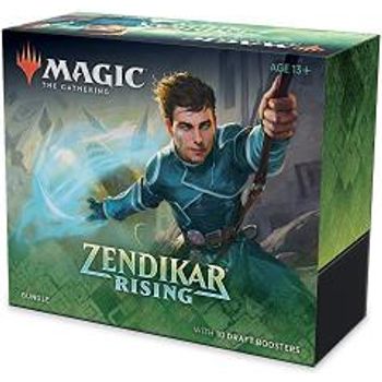 Magic The Gathering Zendikar Rising Bundle 10 Draft Booster Packs 150 Cards Foil Lands Accessories