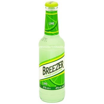 Bacardi Breezer Lime 4 Alc 275ml