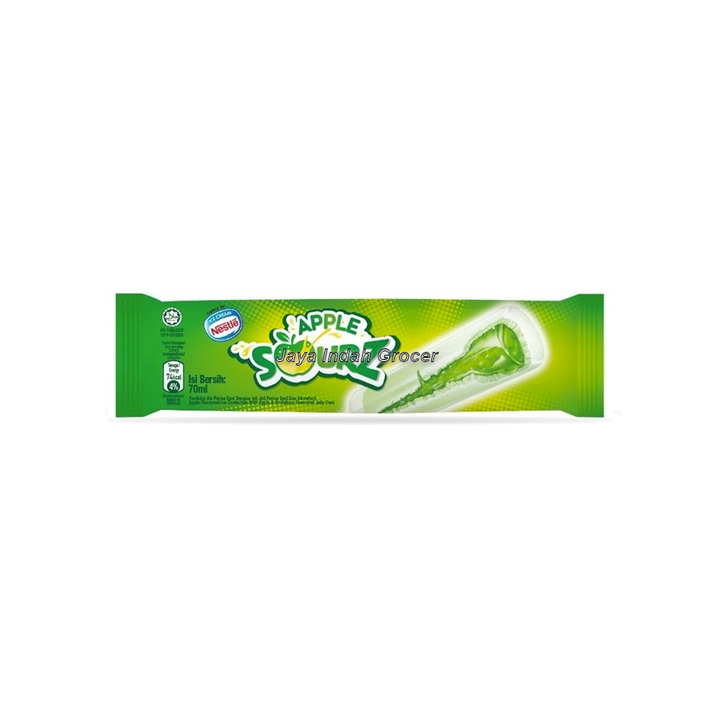 Vaishali Mart Nestle Apple Sourz Ice Cream 70ml Fairmart