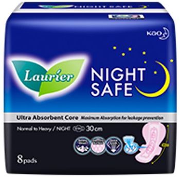 Laurier Night Safe Wing 30cm 8pcs