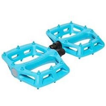 DMR V6 Pedals 9 16 Plastic Platform Blue