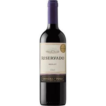 Vinho Chileno Tinto Reservado Merlot Concha Y Toro 750ml
