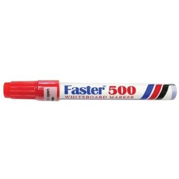 Faster 500 White Board Marker Pen Red