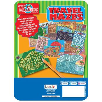 Bendon Publishing Mini Activity Tin Travel Mazes