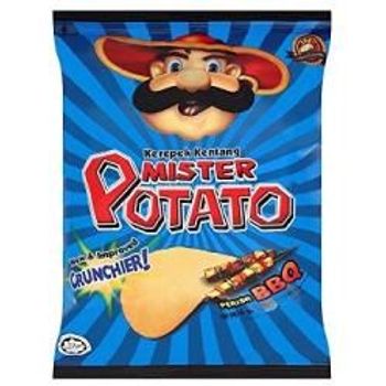 Mister Potato Chips Perisa Barbeku 60g