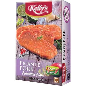 Kelly's Picante Pork Luncheon Ham 100g