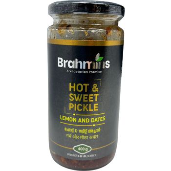 Brahmins Hot & Sweet Pickle 400g