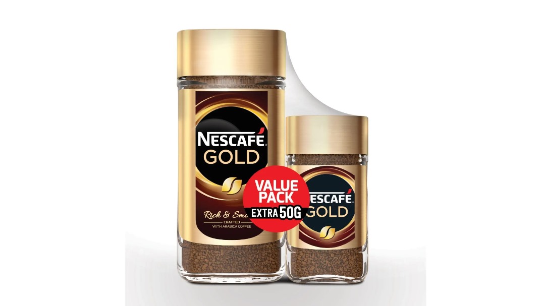 Vaishali Mart Nescafe Gold Instant Arabica Ground Coffee Rich Smooth