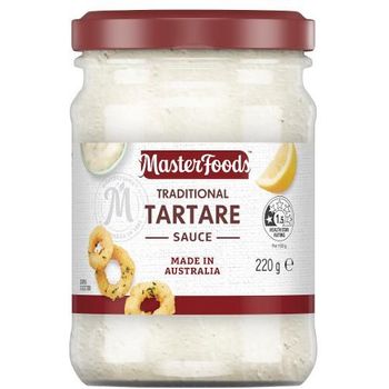 Masterfoods Tartare Sauce 220g