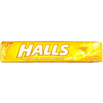 Halls Stick Honey Lemon 34g