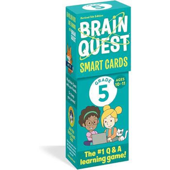 Brain Quest Smart Cards Grade 5 Ages 10 To 11